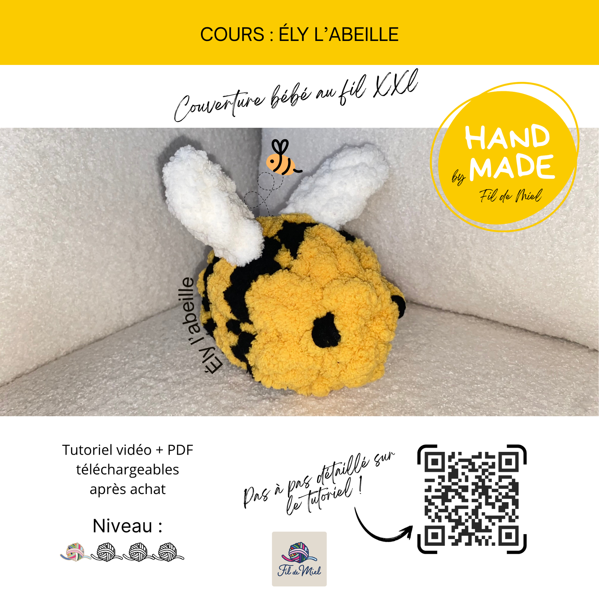 Tutoriel Vidéo + PDF Ély l’abeille