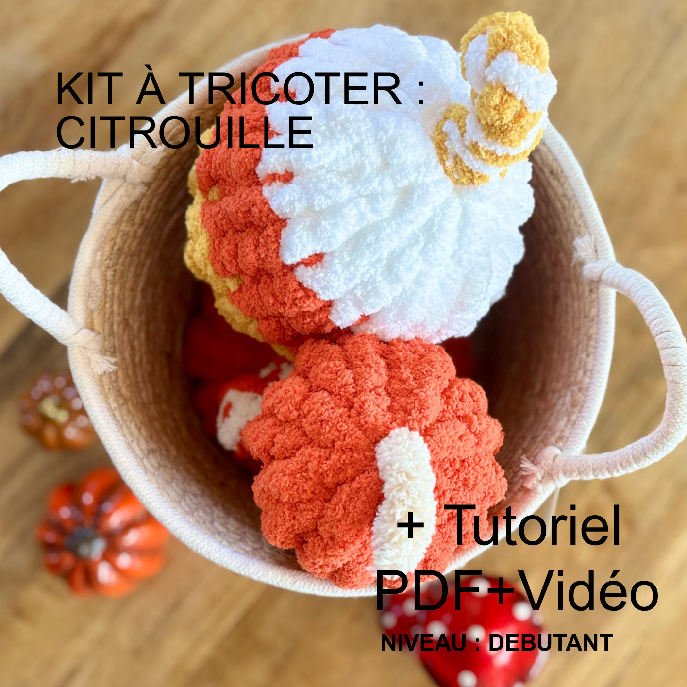 Kit Citrouille Créatif – Spécial Halloween