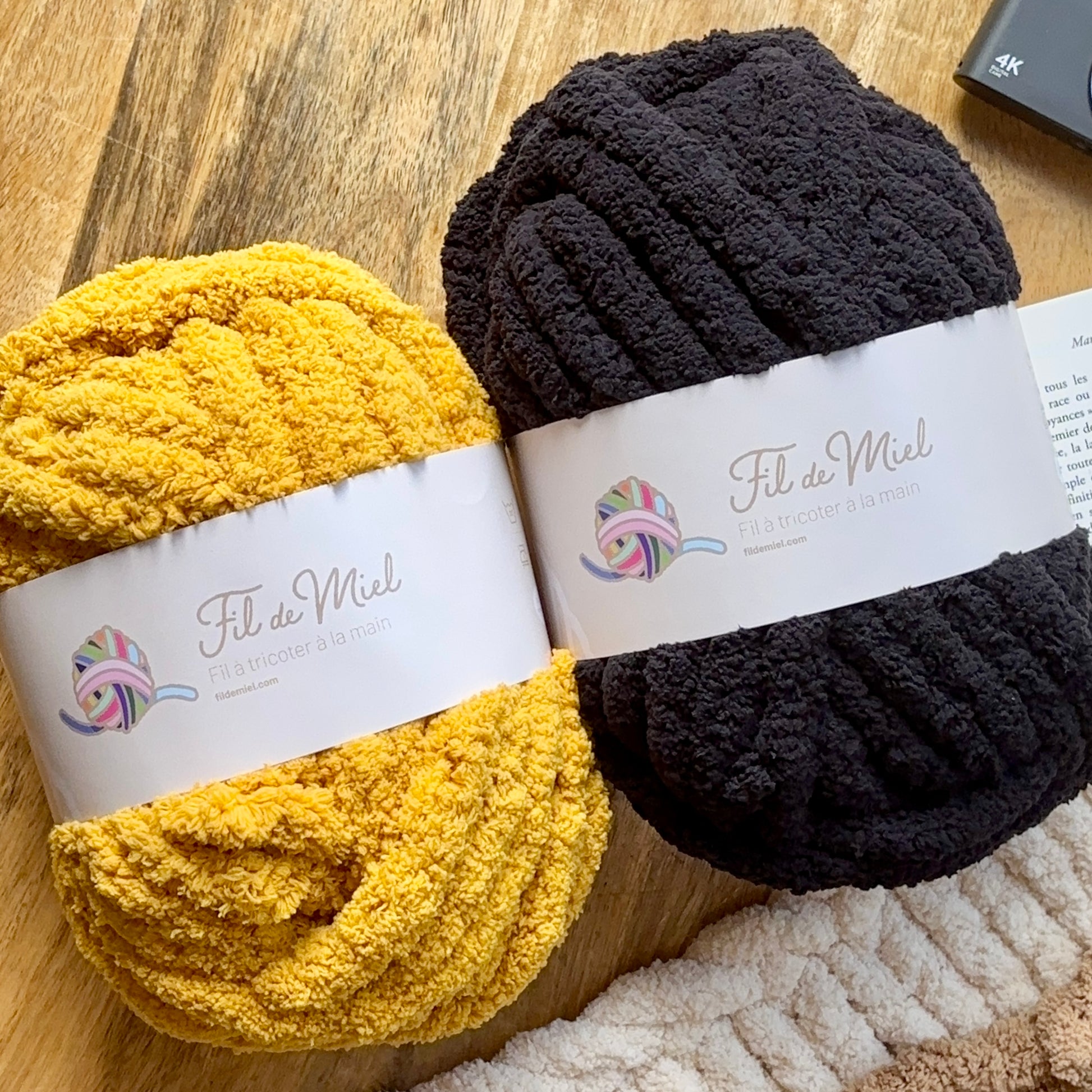 Kit Coussin 40x40 cm – Fil chenille XXL