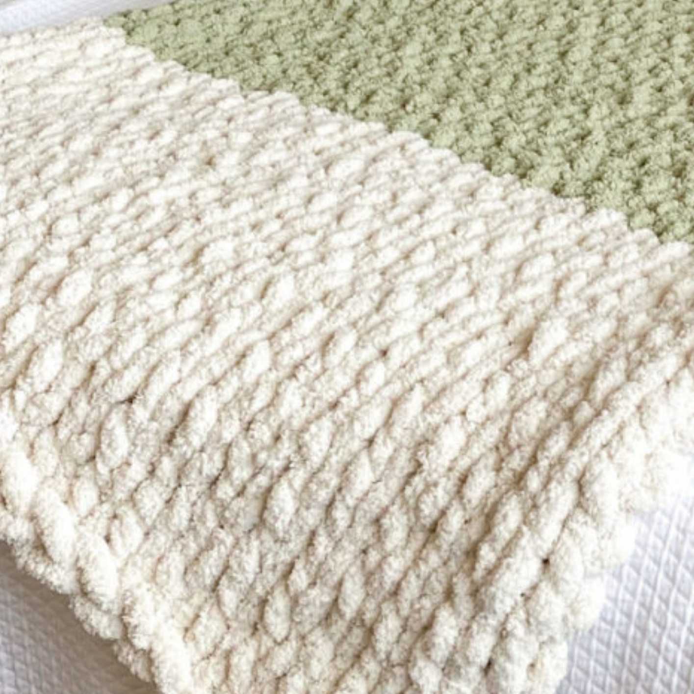 Tutoriel - Mini-cours débutant – Couverture épaisse en tricot à la main