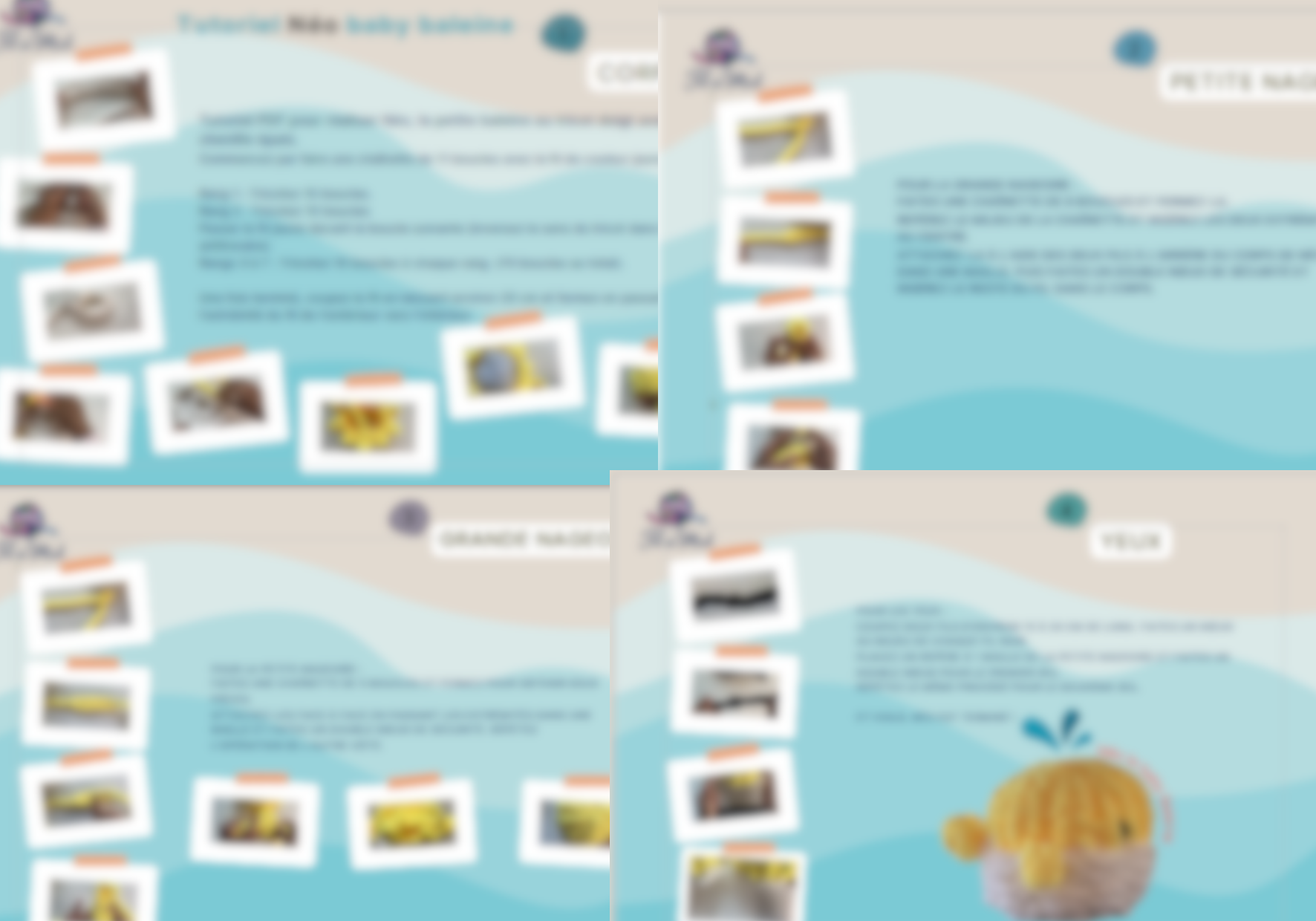 Kit de création Néo le Baby baleine