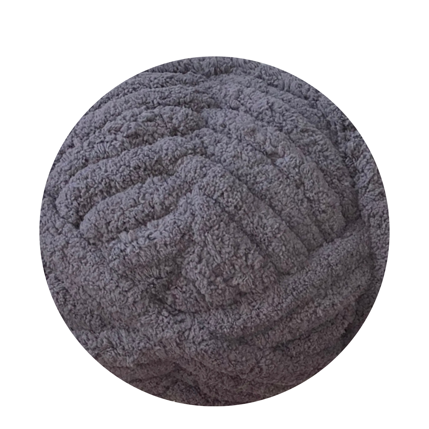 Laine XXL noir ébène classique - Fil chenille ultra doux