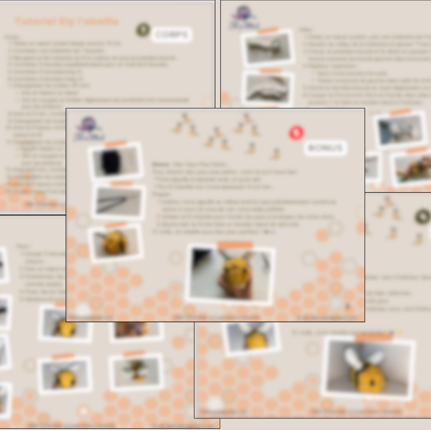 Tutoriel Vidéo + PDF Ély l’abeille