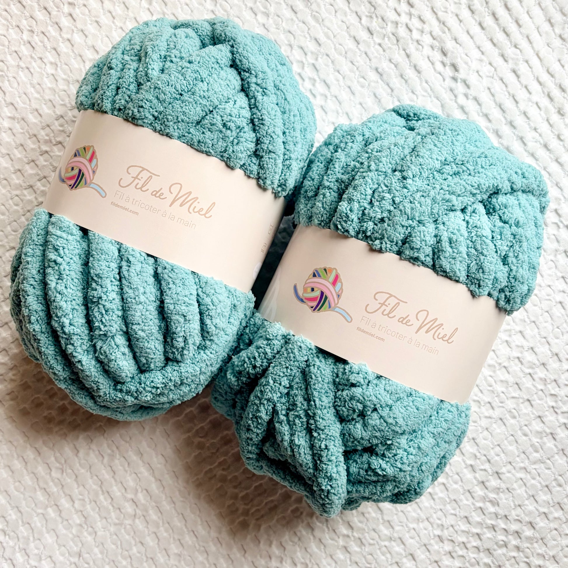 Kit Coussin 40x40 cm – Fil chenille XXL