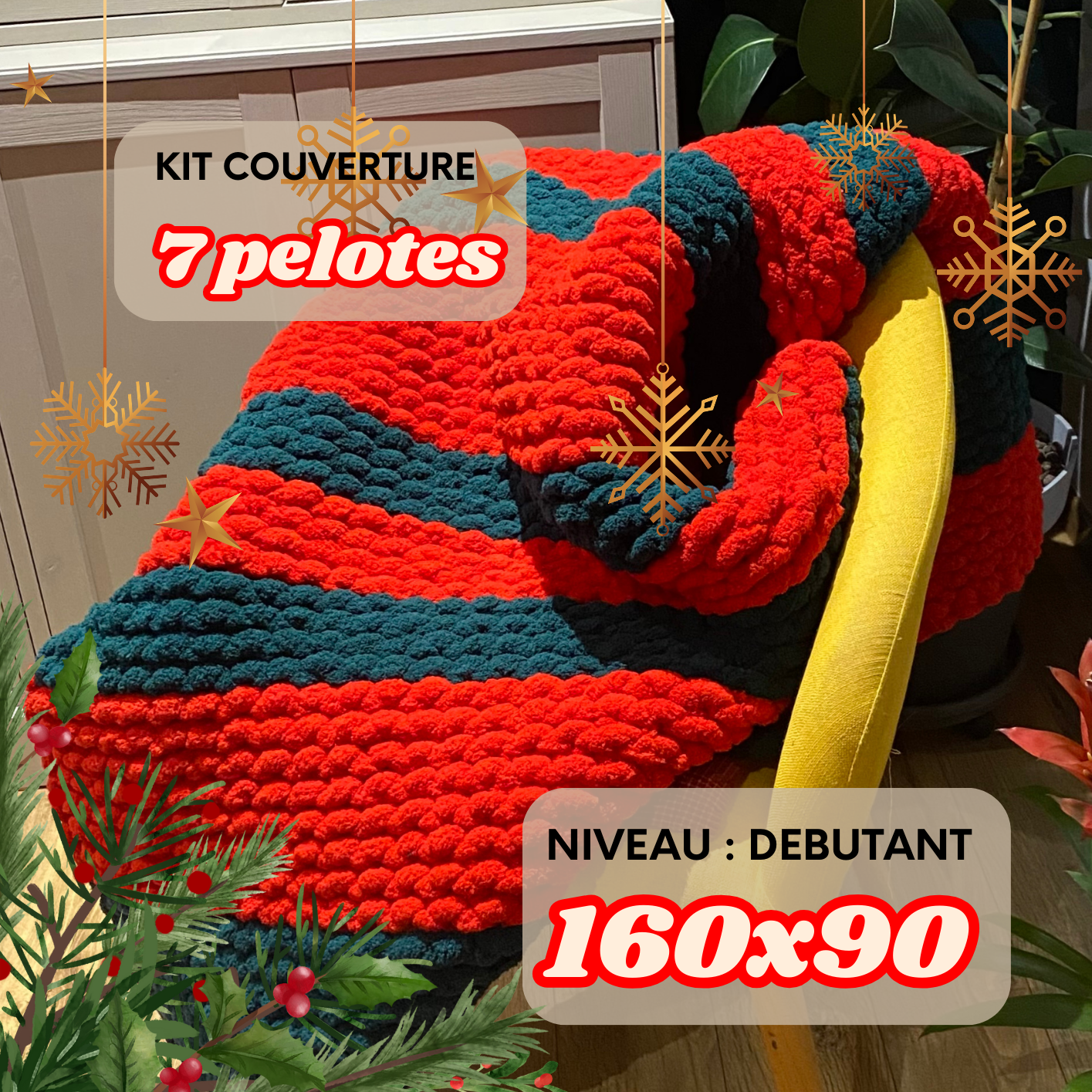 Mon Kit Couverture Esprit de Noël 🎁